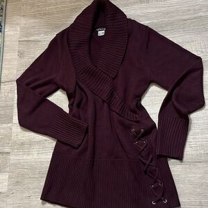 Venus Burgundy Sweater